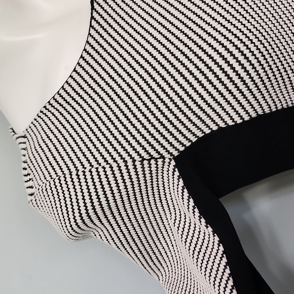 Banana Republic Black & White Textured Dress - Picture 6 of 14